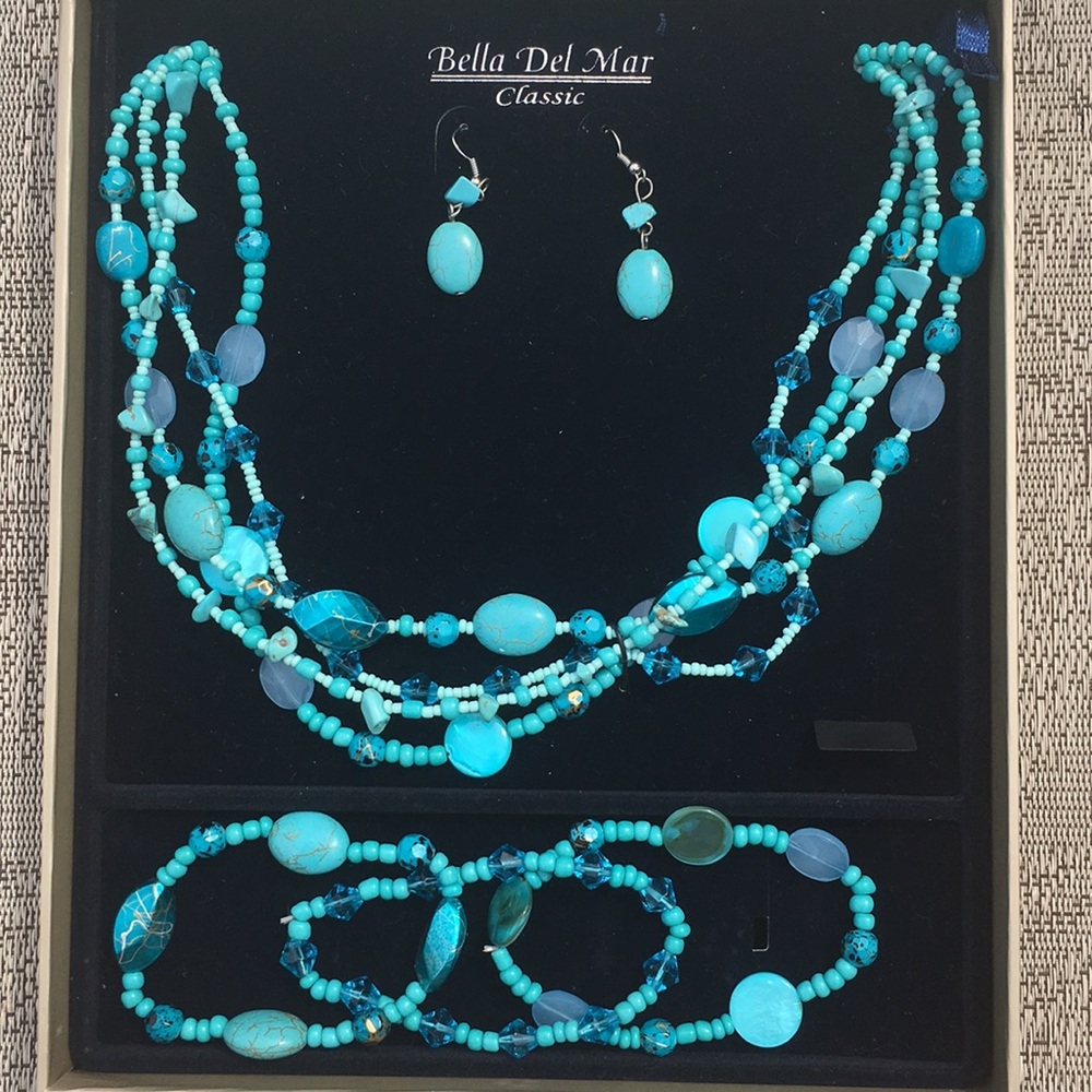 Turquiose jewelry set new!